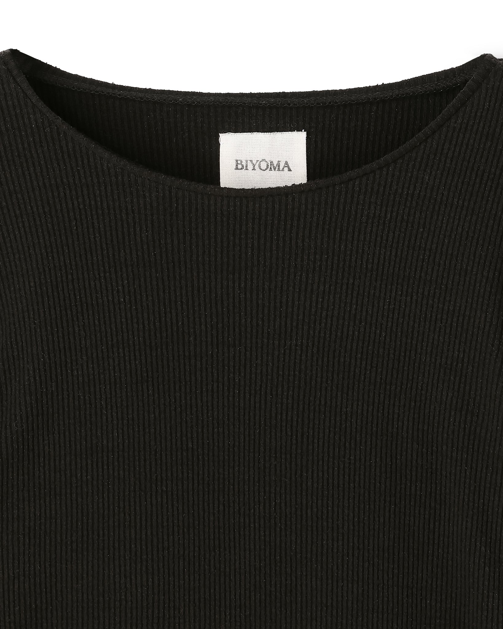 SILK RIB LONG SLEEVE PULLOVER(シルクリブロングスリーブプルオーバー)|BIYOMA(ビヨーマ)OFFICIAL ONLINE STORE
