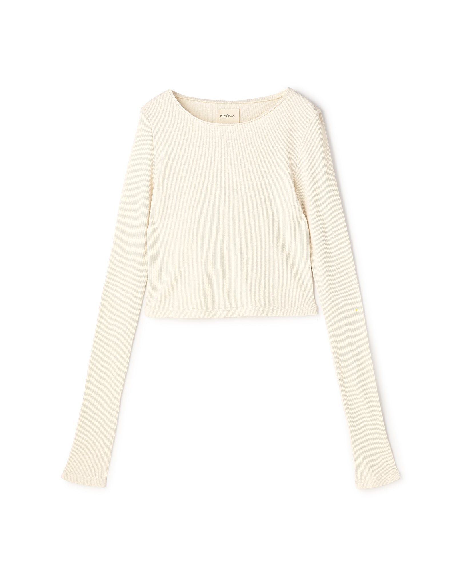 SILK RIB LONG SLEEVE PULLOVER(シルクリブロングスリーブプルオーバー)|BIYOMA(ビヨーマ)OFFICIAL ONLINE STORE