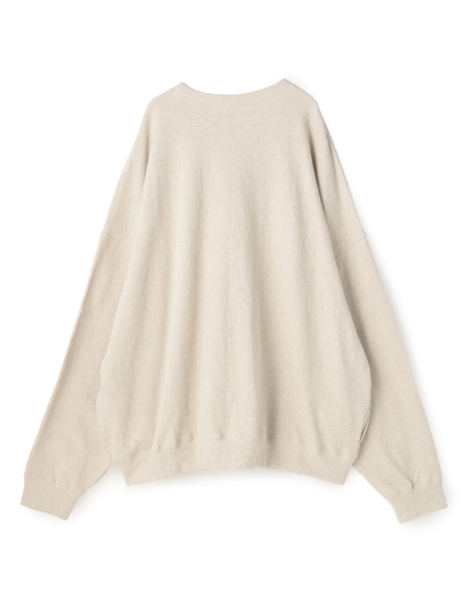 COTTON LINEN RIB LOOSE SILHOUETTE PULLOVER(コットンリネンリブルーズシルエットプルオーバー)|BIYOMA(ビヨーマ)OFFICIAL ONLINE STORE