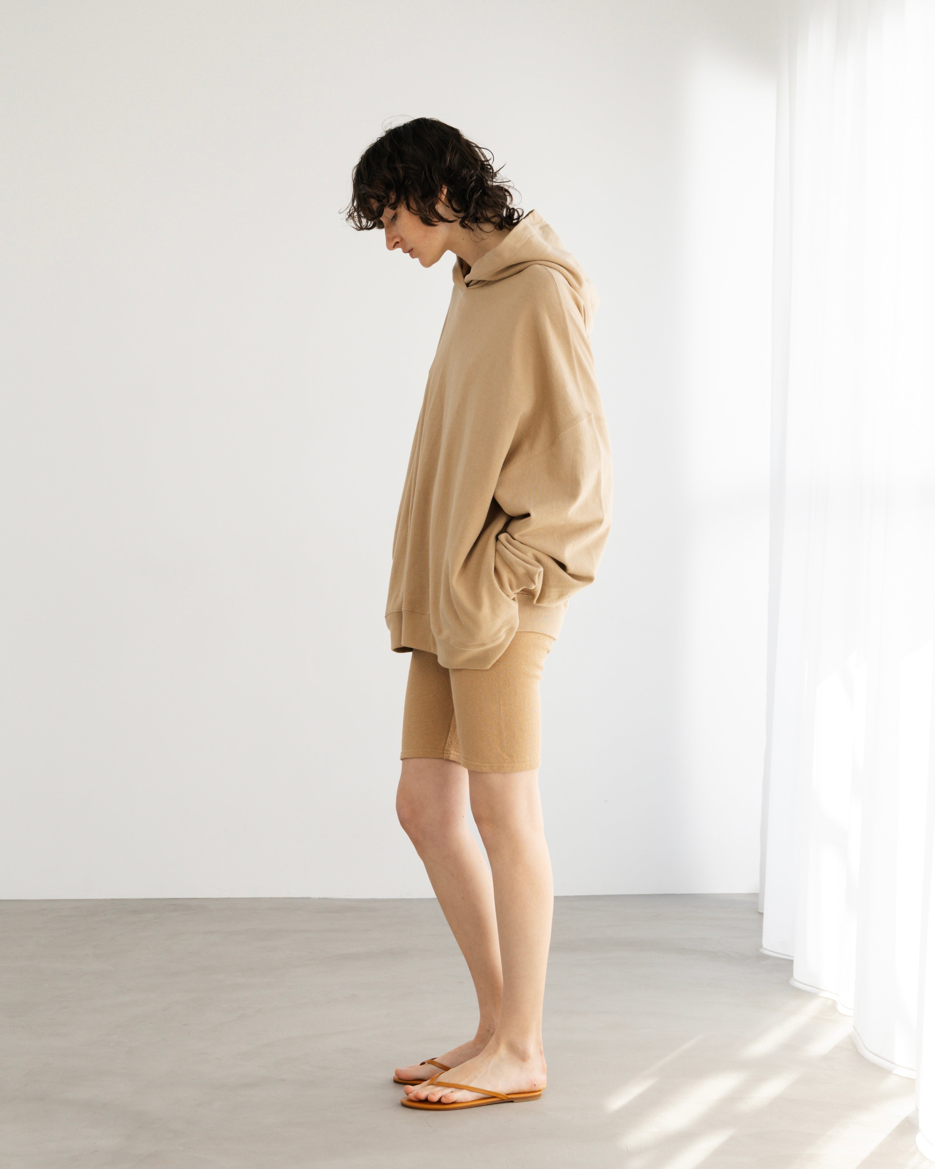COTTON LINEN RIB SHORT LEGGINGS(コットンリネンリブショートレギンス)|BIYOMA(ビヨーマ)OFFICIAL ONLINE STORE