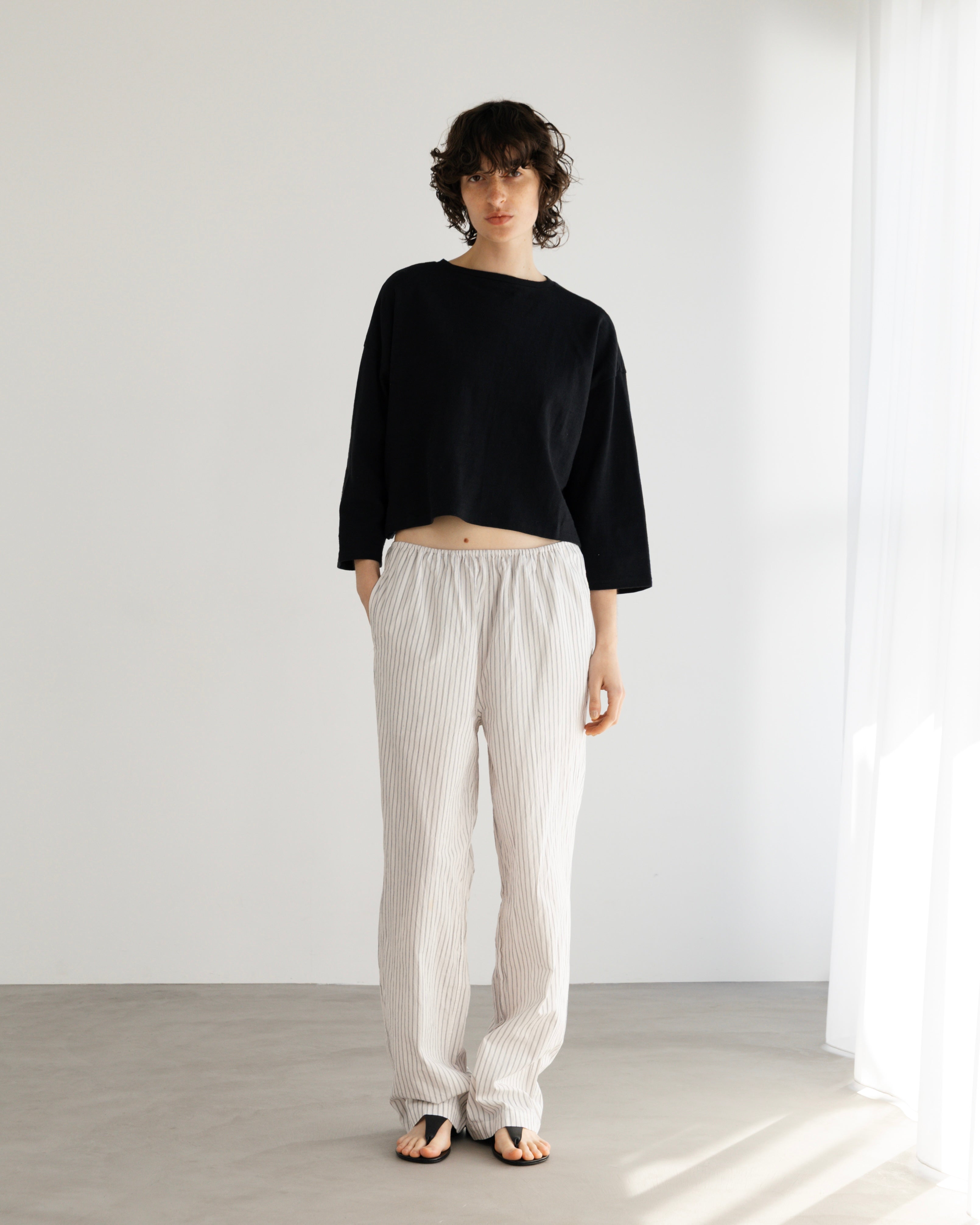 COTTON JERSEY LONG SLEEVE PULLOVER(コットンジャージロングスリーブプルオーバー)|BIYOMA(ビヨーマ)OFFICIAL ONLINE STORE