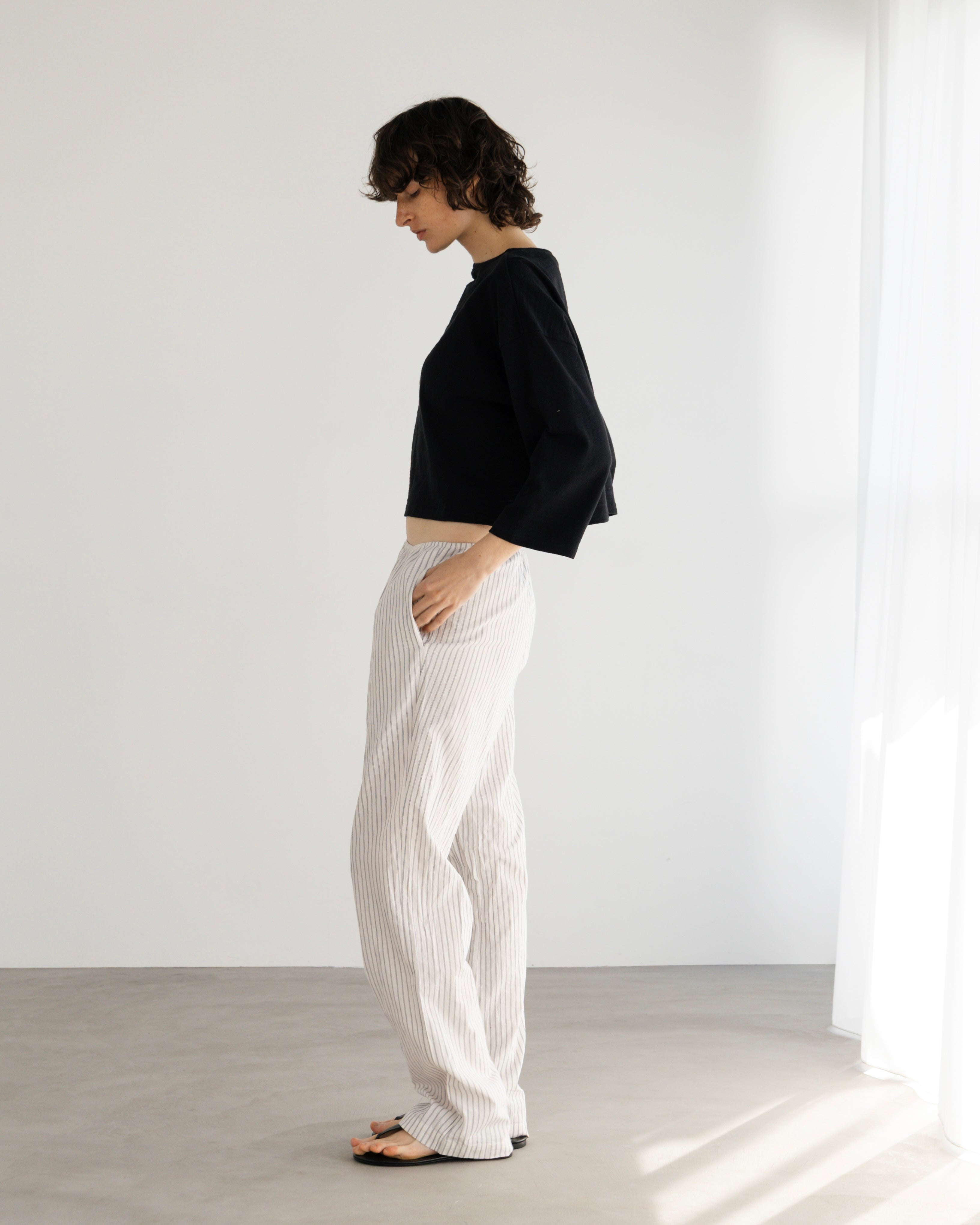COTTON JERSEY LONG SLEEVE PULLOVER(コットンジャージロングスリーブプルオーバー)|BIYOMA(ビヨーマ)OFFICIAL ONLINE STORE