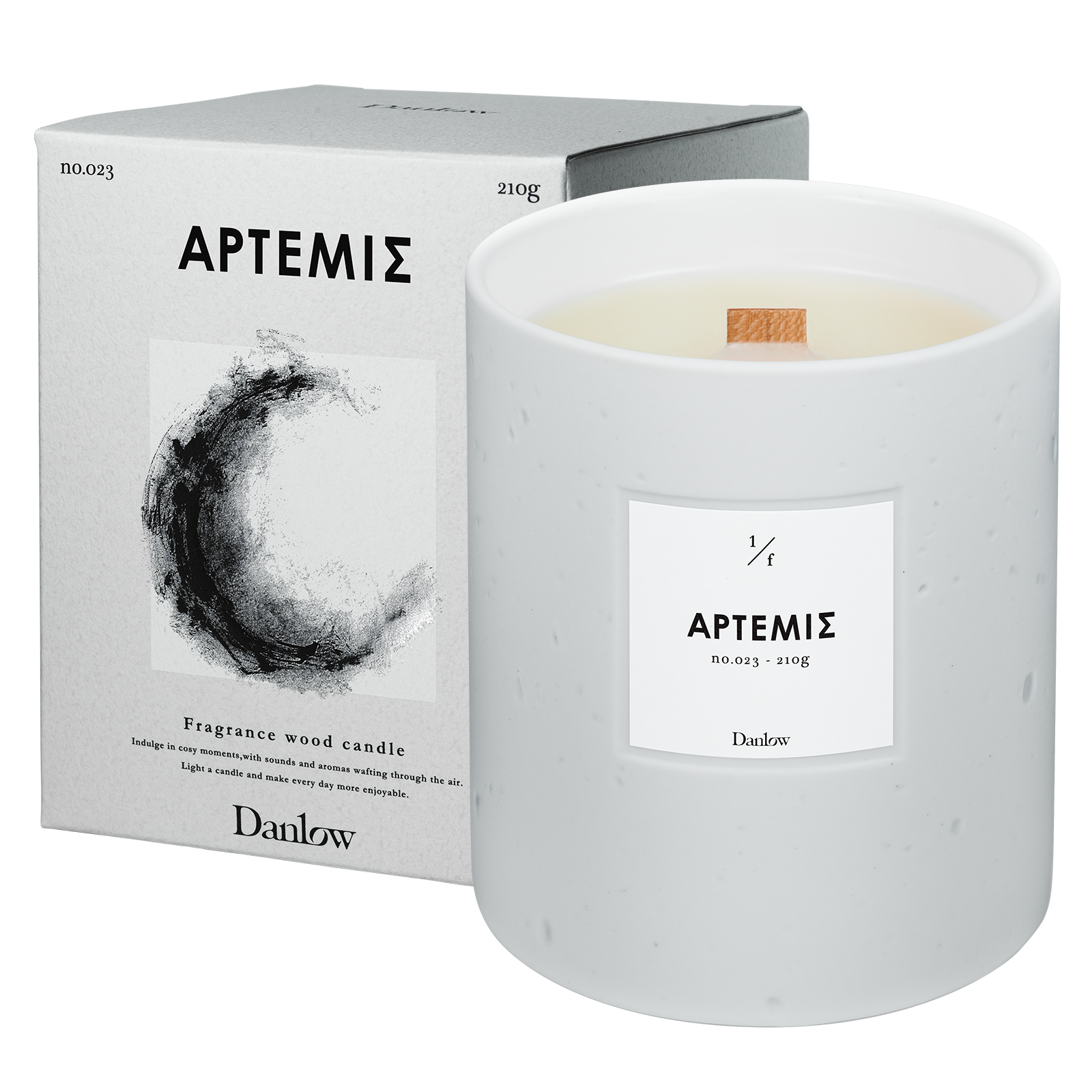 Danlow（ダンロウ）フレグランスウッドキャンドル - APTEMIΣ（アルテミス）｜BIYOMA（ビヨーマ）OFFICIAL ONLINE STORE