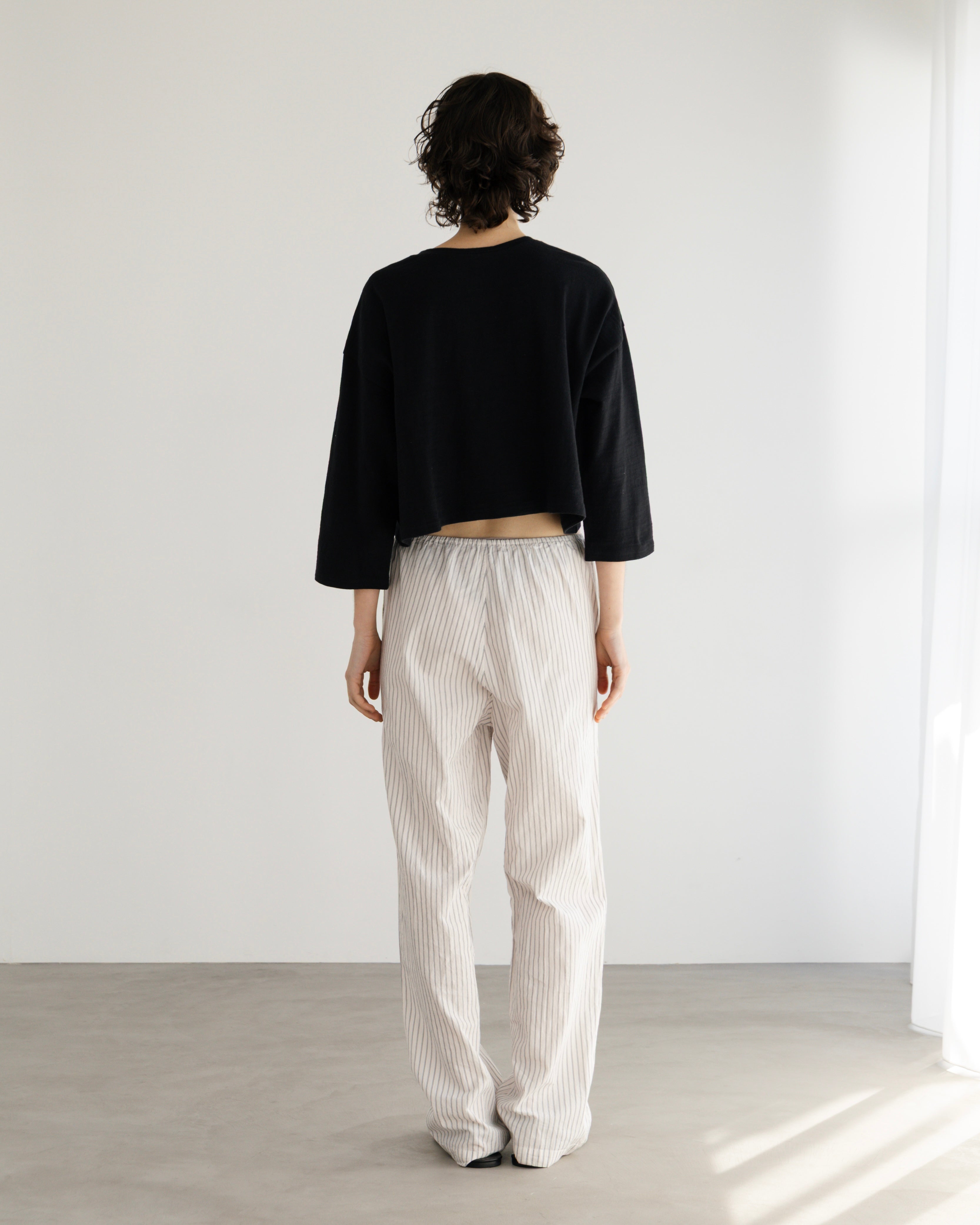 COTTON JERSEY LONG SLEEVE PULLOVER（コットンジャージロングスリーブプルオーバー）｜BIYOMA（ビヨーマ）OFFICIAL ONLINE STORE