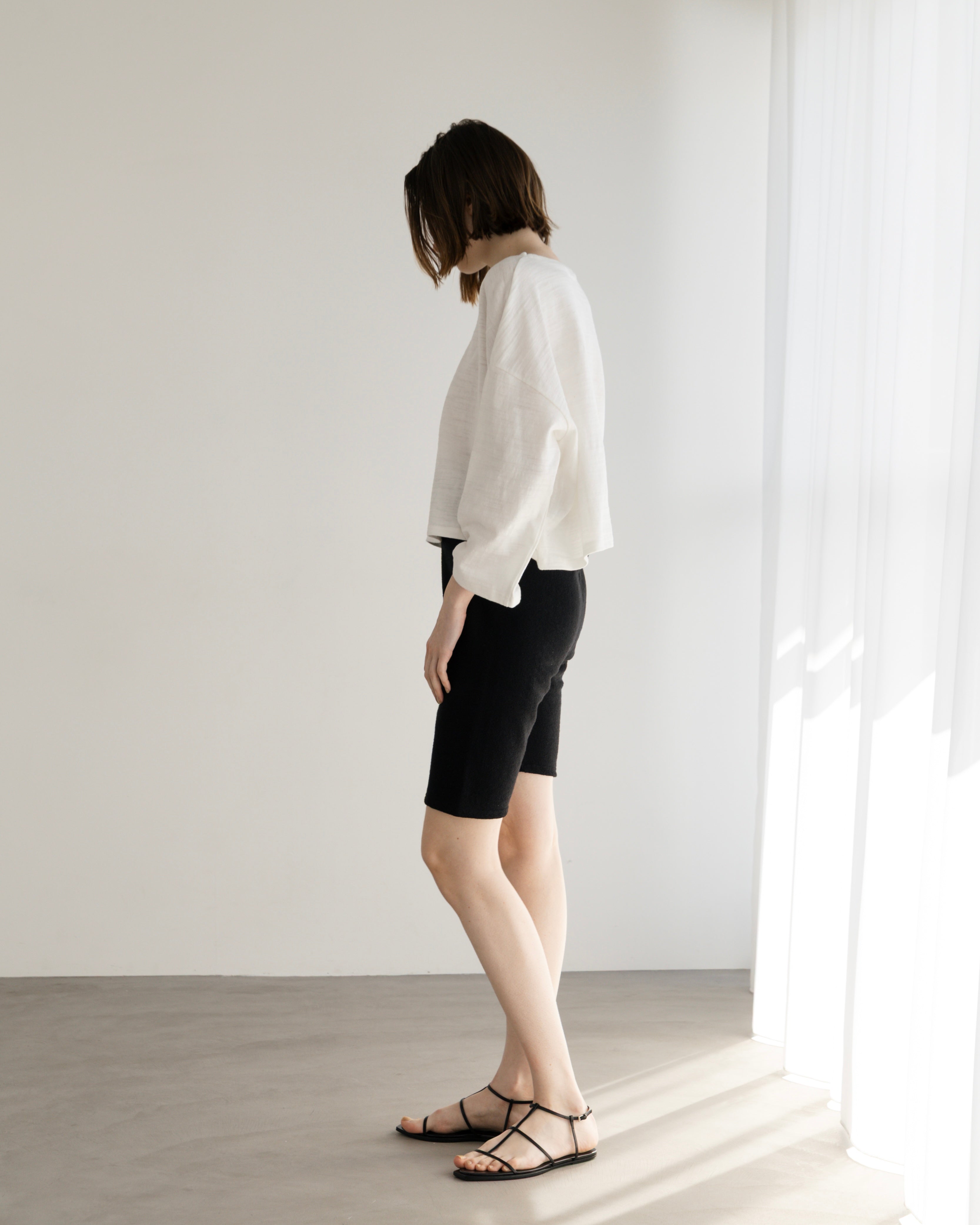 COTTON JERSEY LONG SLEEVE PULLOVER（コットンジャージロングスリーブプルオーバー）｜BIYOMA（ビヨーマ）OFFICIAL ONLINE STORE
