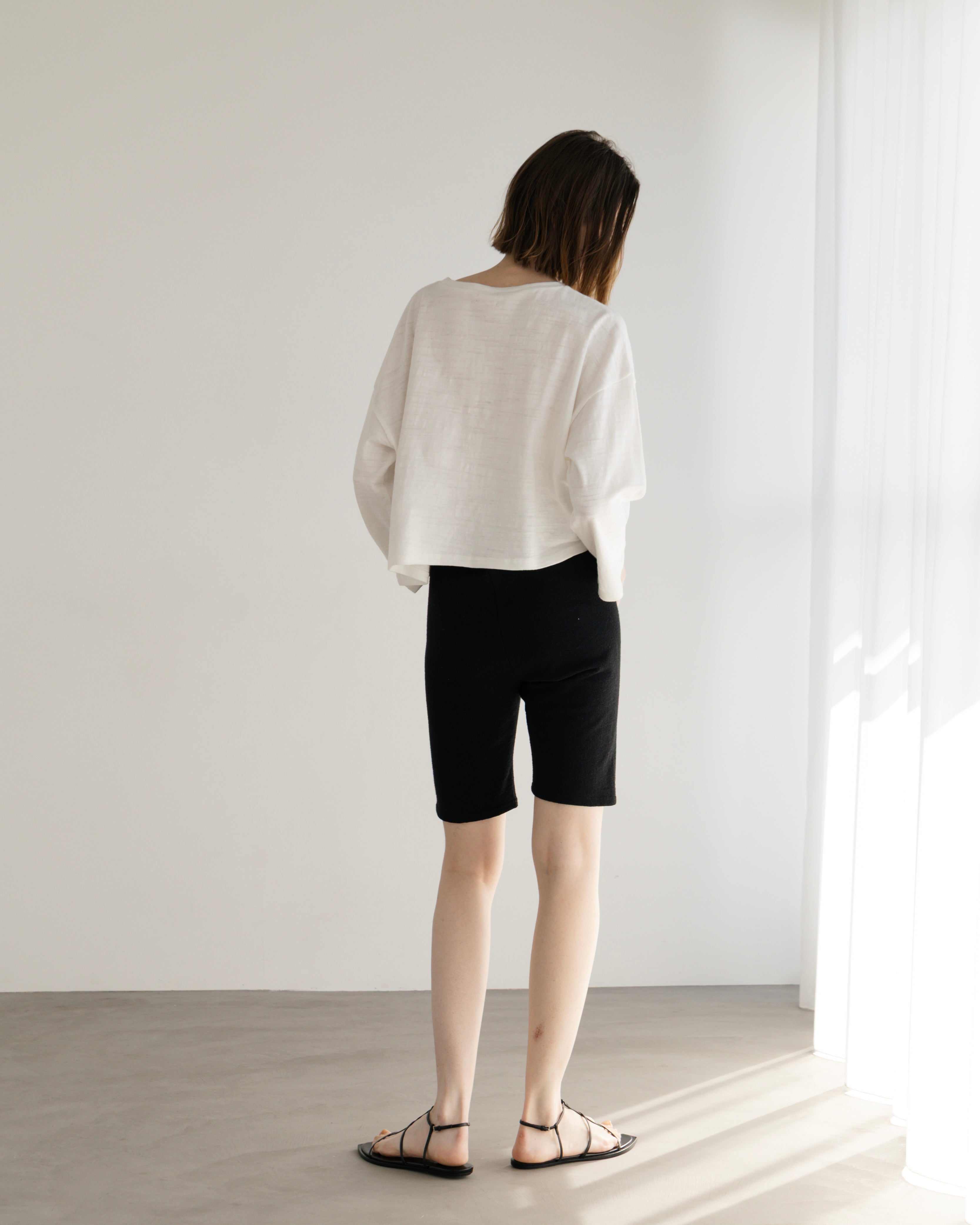 COTTON JERSEY LONG SLEEVE PULLOVER（コットンジャージロングスリーブプルオーバー）｜BIYOMA（ビヨーマ）OFFICIAL ONLINE STORE