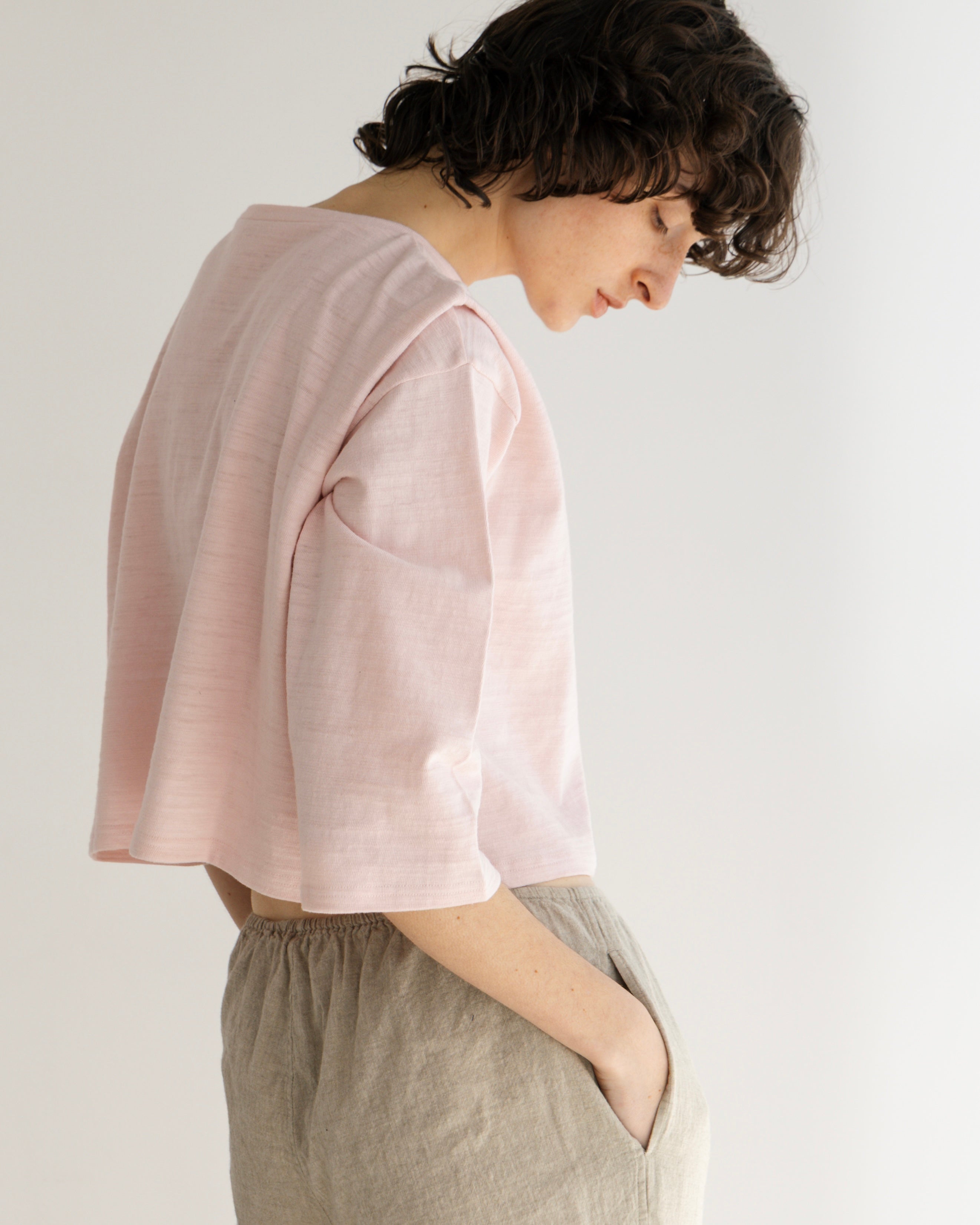 COTTON JERSEY LONG SLEEVE PULLOVER（コットンジャージロングスリーブプルオーバー）｜BIYOMA（ビヨーマ）OFFICIAL ONLINE STORE