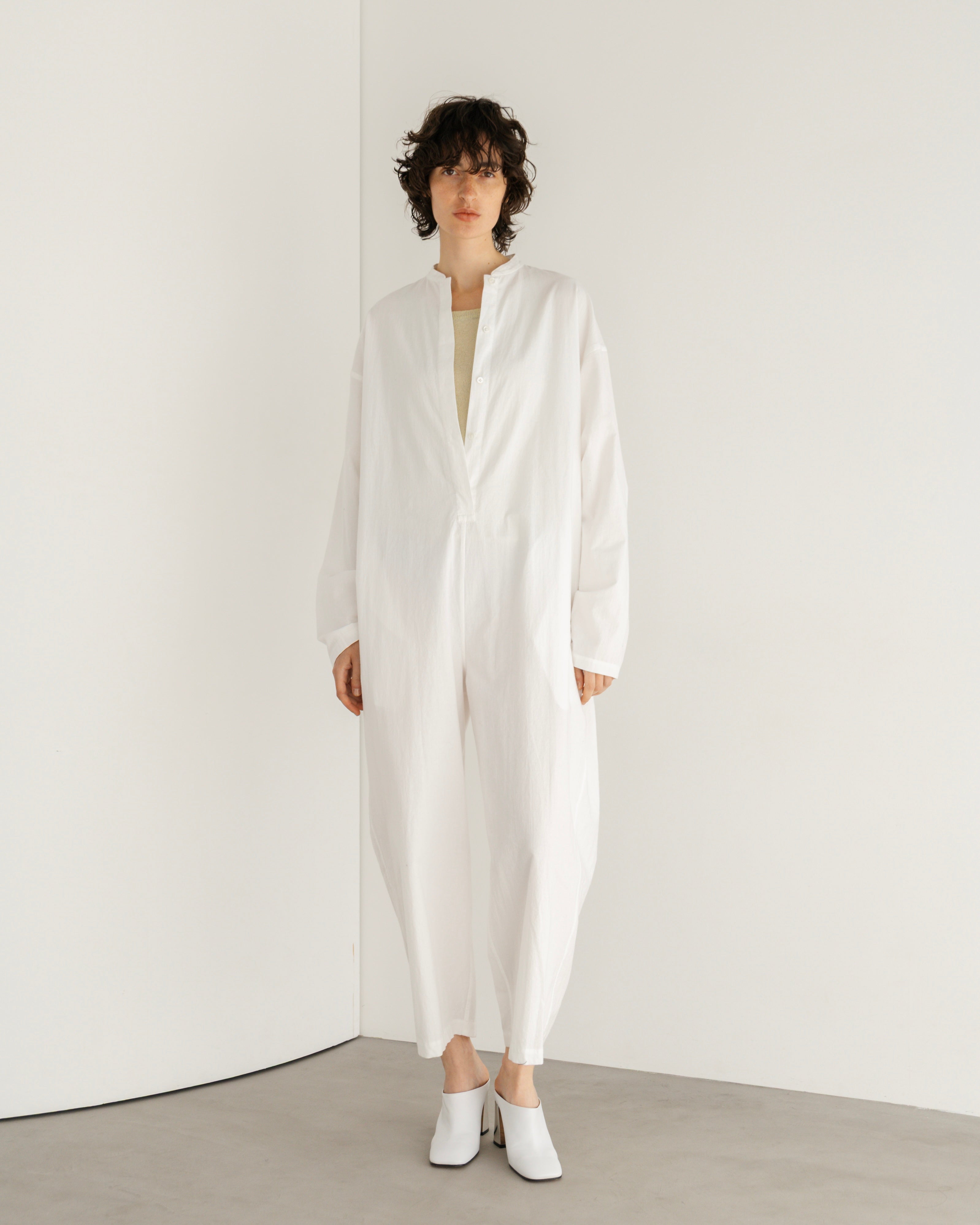 WASHER COTTON JUMP SUIT（ウォッシャーコットンジャンプスーツ）｜BIYOMA（ビヨーマ）OFFICIAL ONLINE STORE