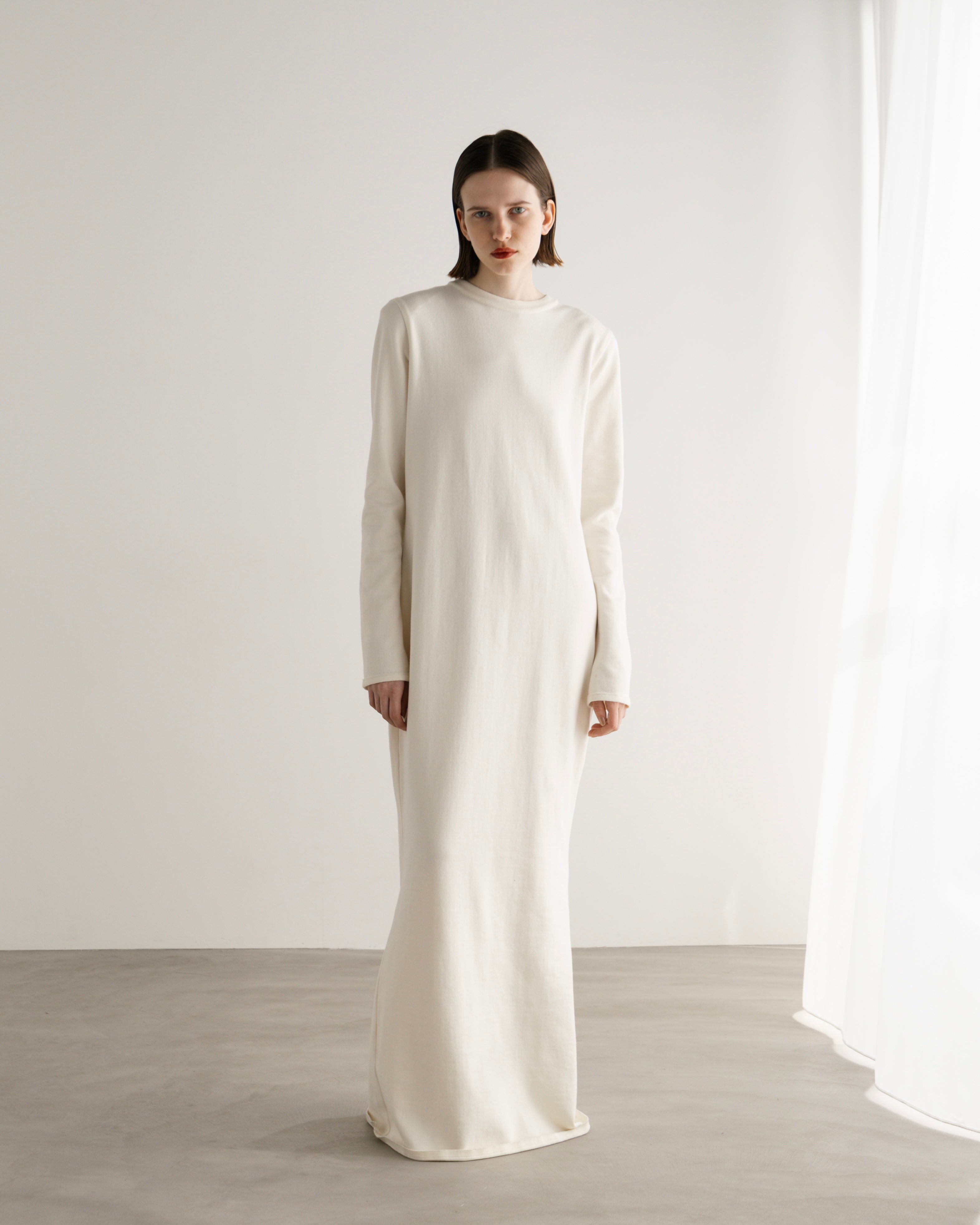 COTTON SILK KNIT DRESS（コットンシルクニットドレス）｜BIYOMA（ビヨーマ）OFFICIAL ONLINE STORE